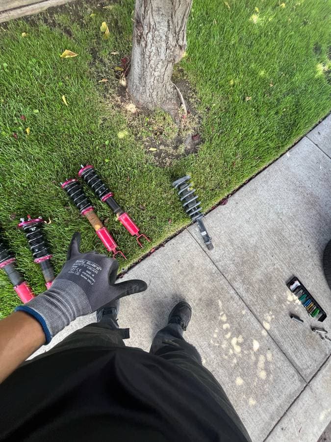 Engine compartment cleaned and detailed for improved appearance